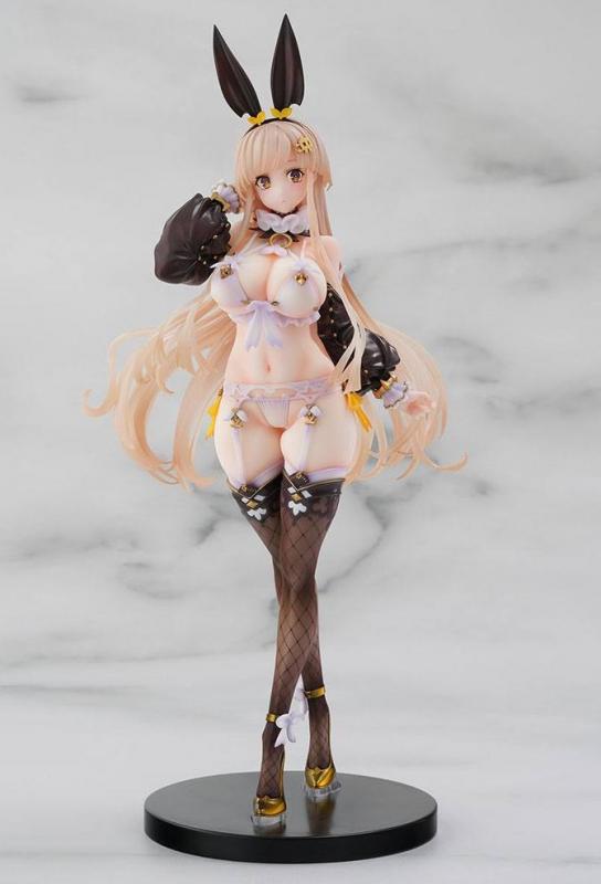 Light-Haired Bunny Girl In A Pink Undies Sexy Anime Figure
