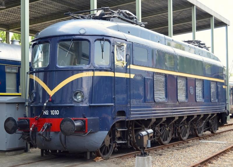 Nederlandse Spoorwegen NS #1001 HO Blue Scheme Class 1000 Old-Time Electric Locomotive DCC Ready