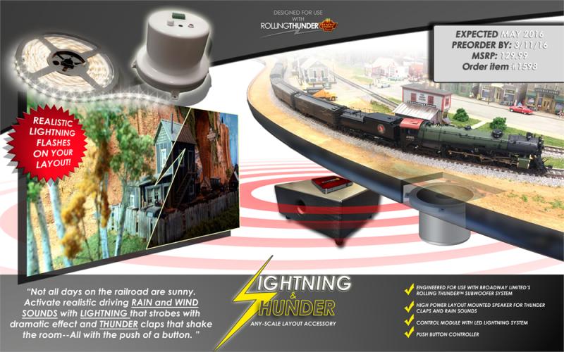 Lightning & Thunder Accessory for Any-Scale Layout