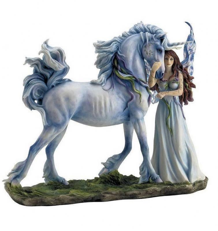 Fairy & Unicorn The Long Live Magic Premium Figure Diorama víla a jednorožec soška