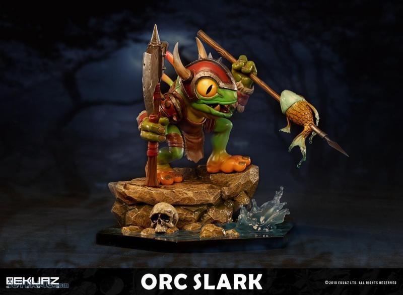 Orc Slark The Legionnaire Murky Warcraft Small Scene Statue