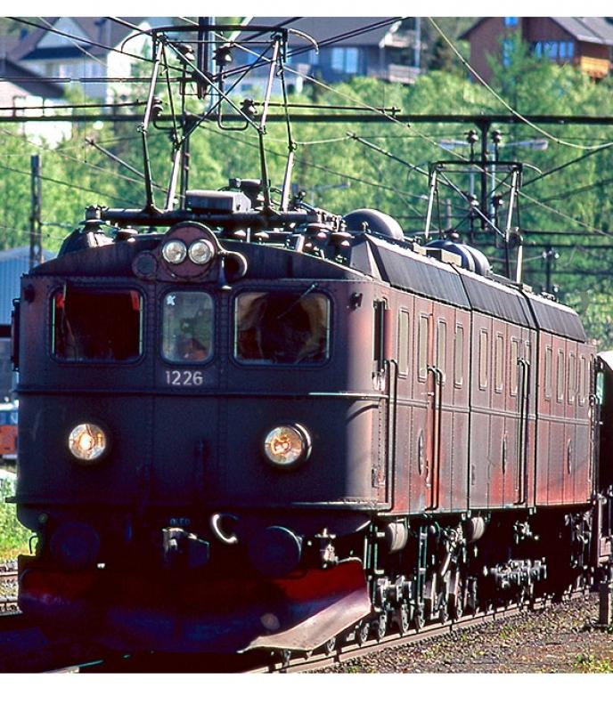 Statens Järnvägar SJ #979/980/981 HO Light Brown Scheme Class Dm3 Three-Section Electric Locomotive DCC Ready
