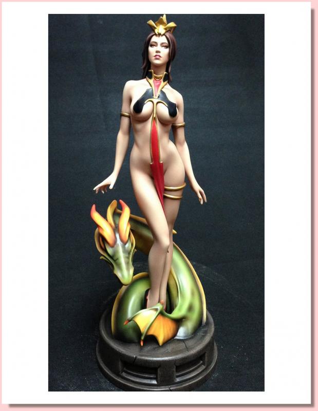 Lady Dragon Wei Ho Sixth Scale Statue