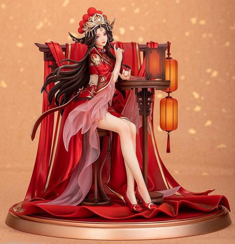 Luna My One and Only In A Crimson Bridal Dress Anime Figure Diorama