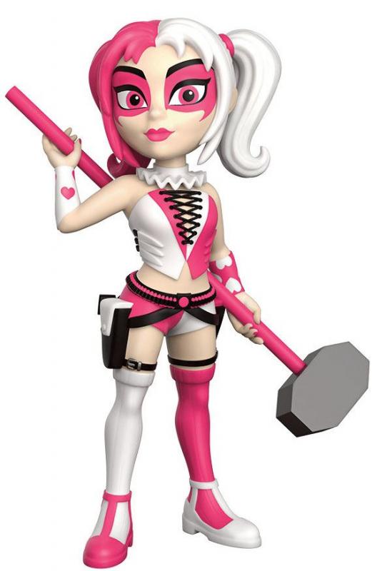 Harley Quinn Pink Costume Rock Candy Collectible Figurine