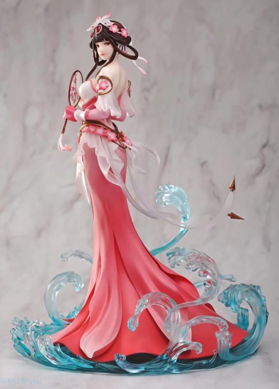 Zhen Ji In A Peony Pavilion Themed Outfit The Beauty of ancient China Anime Figure Diorama