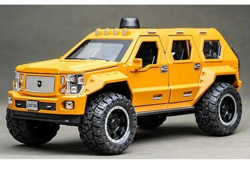 U.S Specialty Vehicles USSV George Patton Fast & Furious 2020 Desert Yellow 1/24 Die-Cast Vehicle