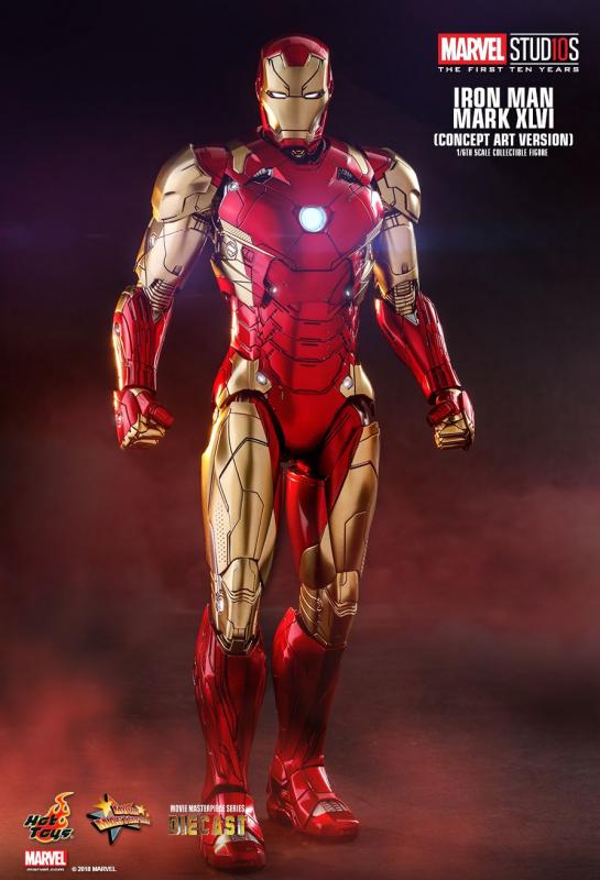 Iron Man Mark XLVI The Concept Art Sixth Scale Collectible Figure