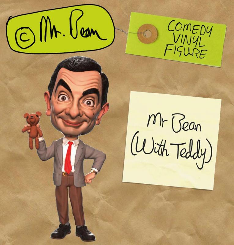 Mr. Bean & Teddy Comedy Classic Vinyl Figure