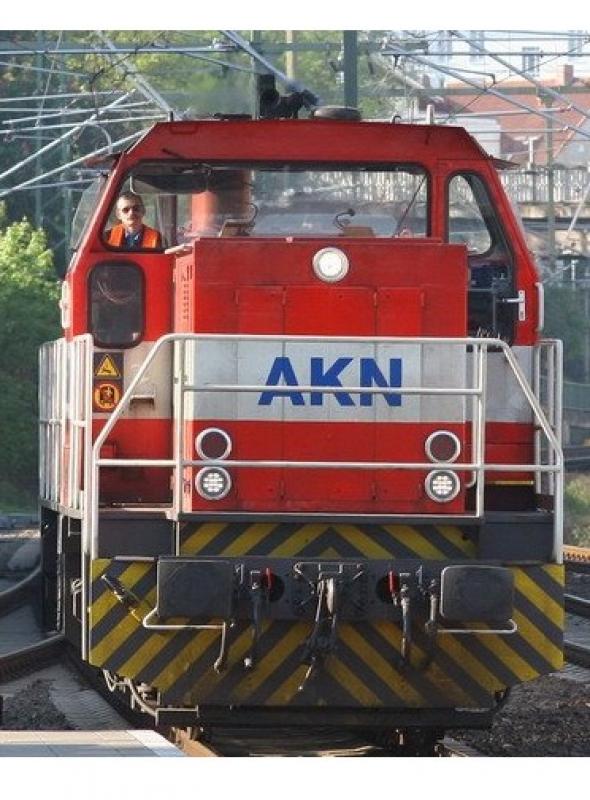 Altona-Kaltenkirchen-Neumünster Eisenbahn GmbH AKN #V2.023 HO MaK Class DE 1002 Diesel-Electric Switcher Locomotive DCC Ready