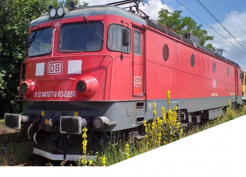DB Cargo Romania #91 53 0401 077-9 HO Red Chaurus LE 5100 (060EA) Class 40 Electric Locomotive DCC Ready