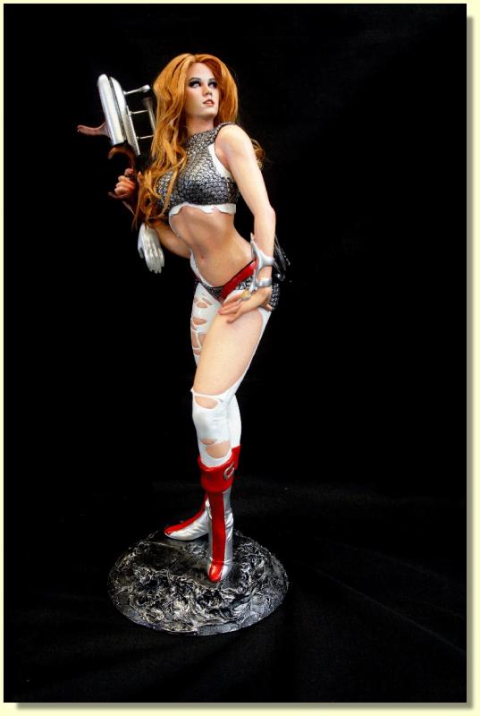 Barbarella Queen Of Galaxy Warrior Quarter Scale Collector Figure Model Kit