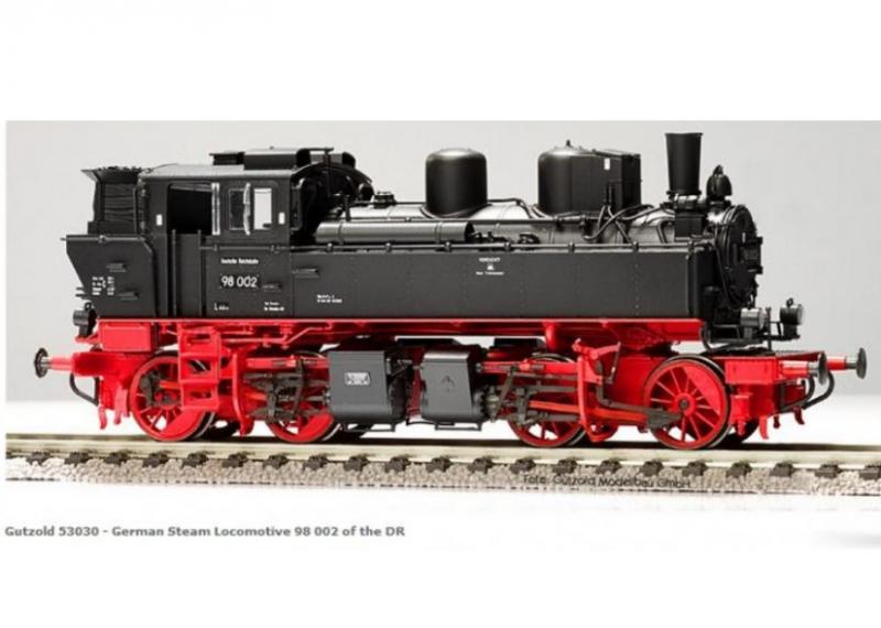 Deutsche Reichsbahn #98 002 HO Class ITV Twin Engine Steam Locomotive DCC