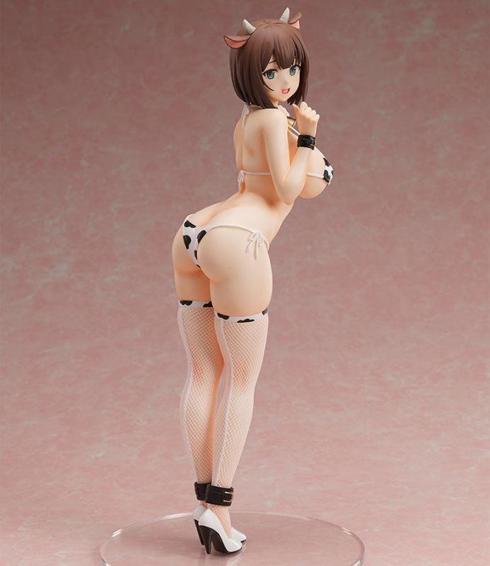 Shiori In A Cow Print Bikini Outfit Sexy Anime Figure