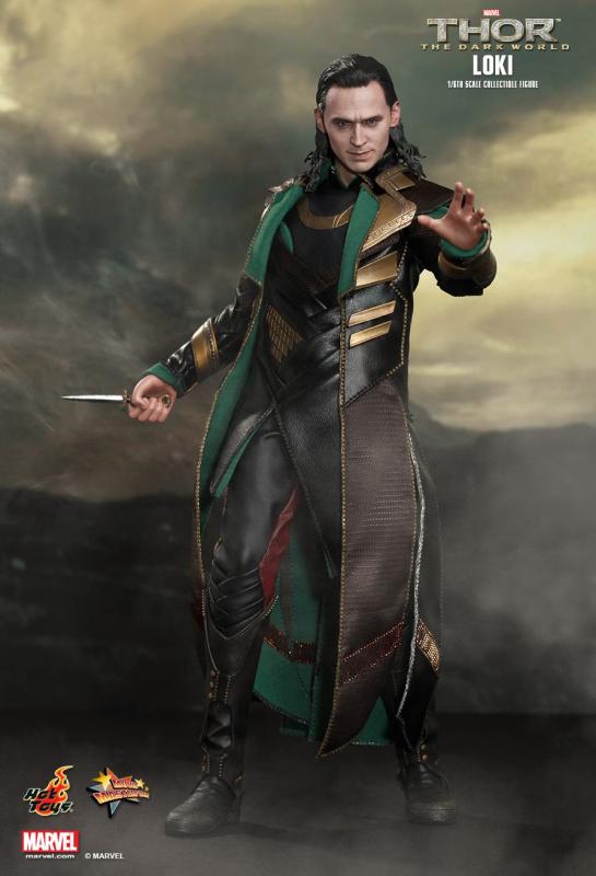Tom Hiddleston As LOKI The Dark World DELUXE Sixth Scale Collectible Figure