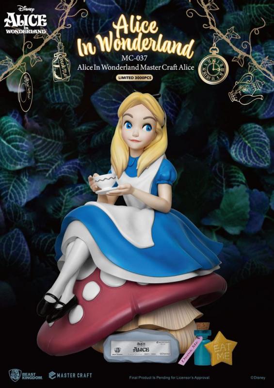 Alice in Wonderland Under A Tree The Disney Master Craft Statue