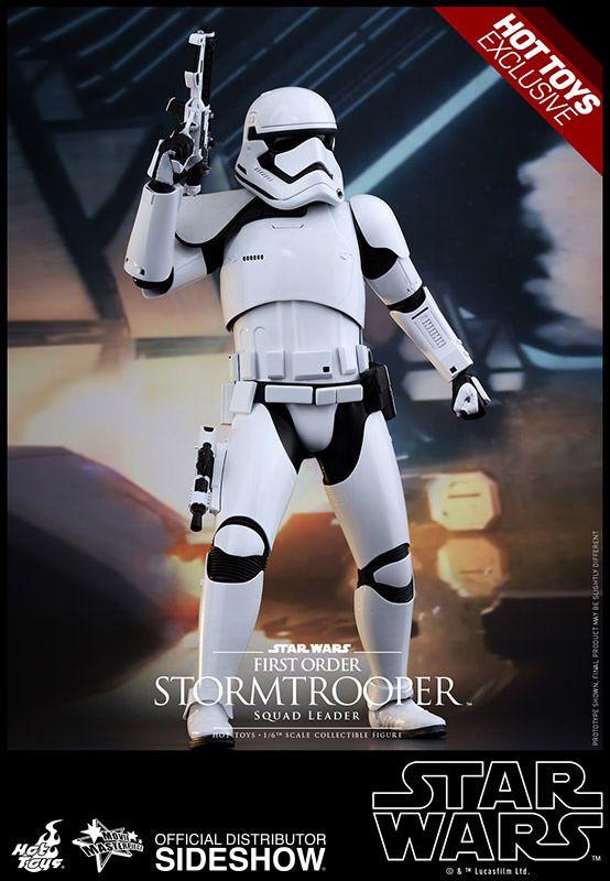 First Order Stormtrooper Squad Leader Star Wars Sixth Scale Exclusive Collectible Figure Hvězdné války