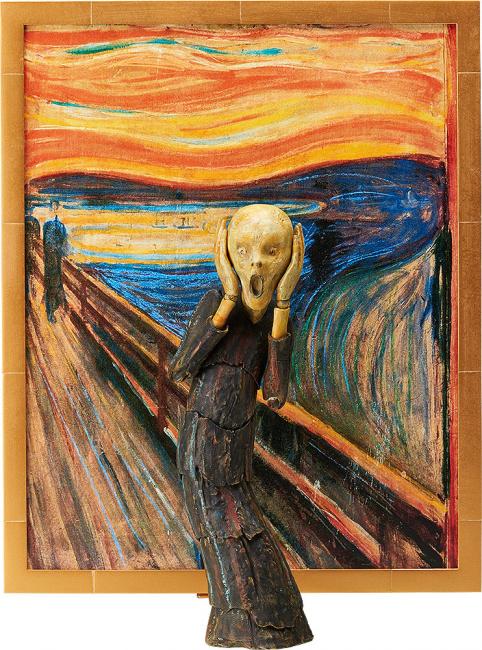 Edvard Munch The Scream Table Museum figma Action Figure   Výkřik