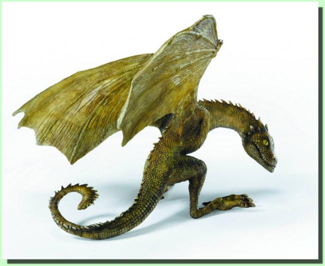 Rhaegal Baby Dragon Statue dráček Hra o trůny