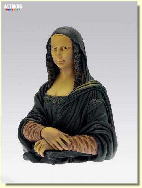 La Mona-Lisa La Joconde Bust