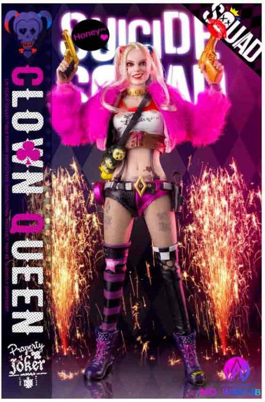 Harley Quinn The Female Clown Queen DELUXE Sixth Scale Collector Figure