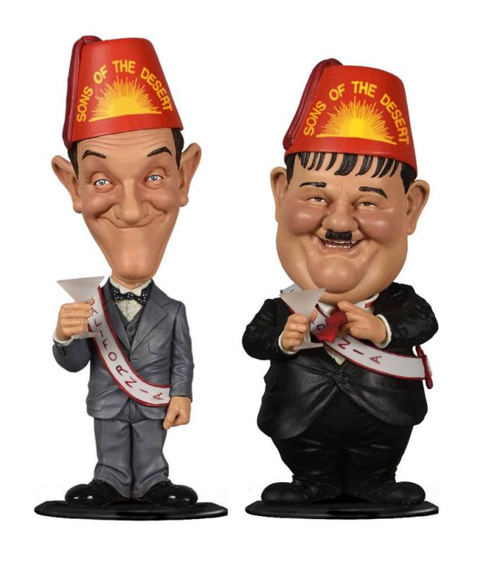 Stan Laurel & Oliver Hardy The Sons of the Desert Bobble Head Gag