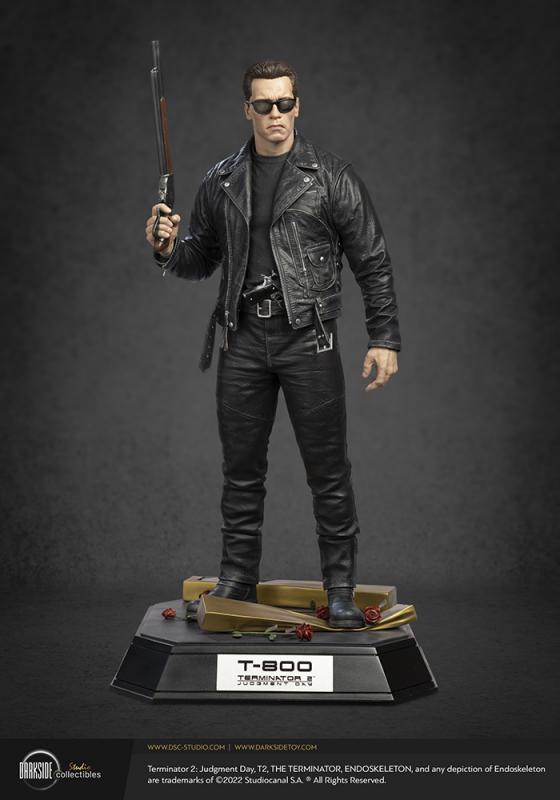 Arnold Schwarzenegger As T-800 The Terminator 2 Signature Premium Third Scale Statue