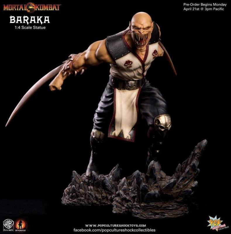 BARAKA The Mortal Kombat Quarter Scale Statue