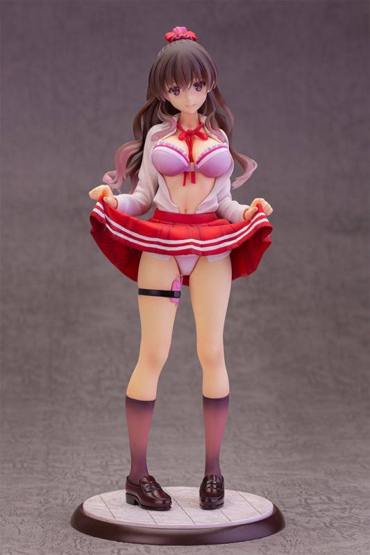 Hatano Sarat Lifting Her Skirt Sexy Anime Figure 